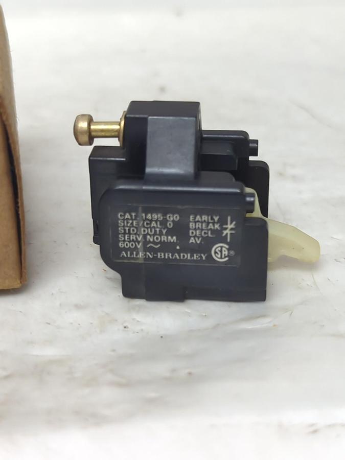 ALLEN BRADLEY,1495-GO,AUXILIARY CONTACT NOS