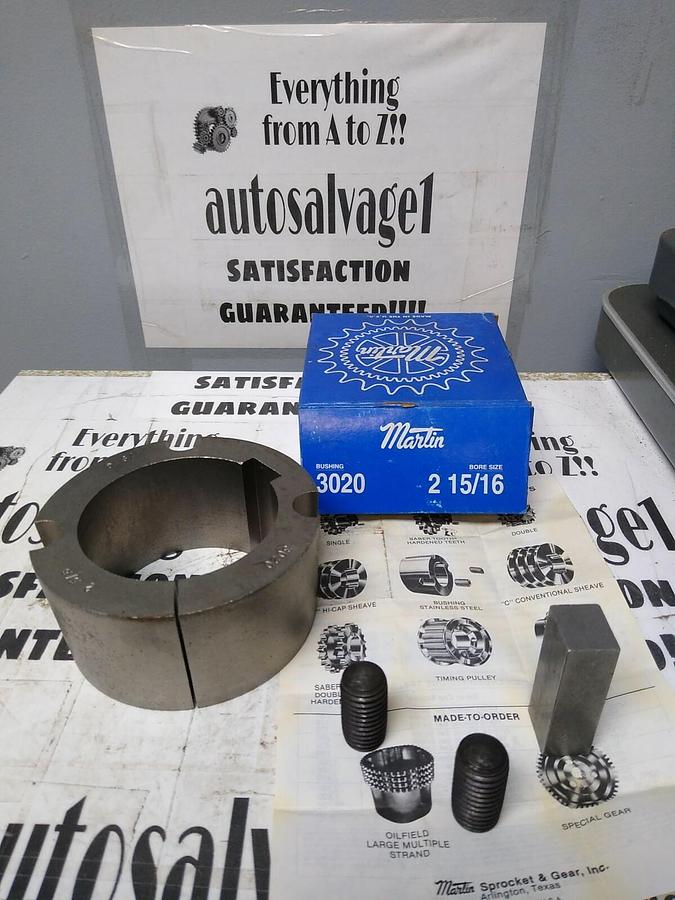 Martin,3020 2-15/16,Taper-Lock Bushing NOS