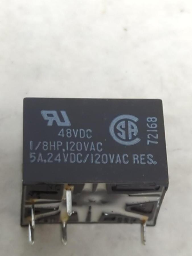 POTTER & BRUMFIELD,T73S5D14-48,POWER RELAY 48VDC LOT OF 50 NOS