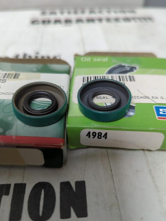 CHICAGO RAWHIDE,4984,OIL SEALS 0.5 IN X 1.003 IN LOT OF 2 NOS