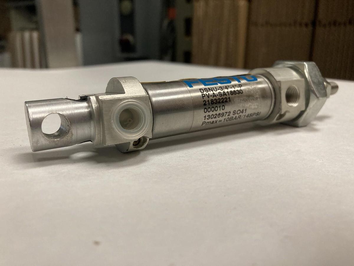 Festo,DSNU-3/4 IN -1 IN-P,Round Cylinder