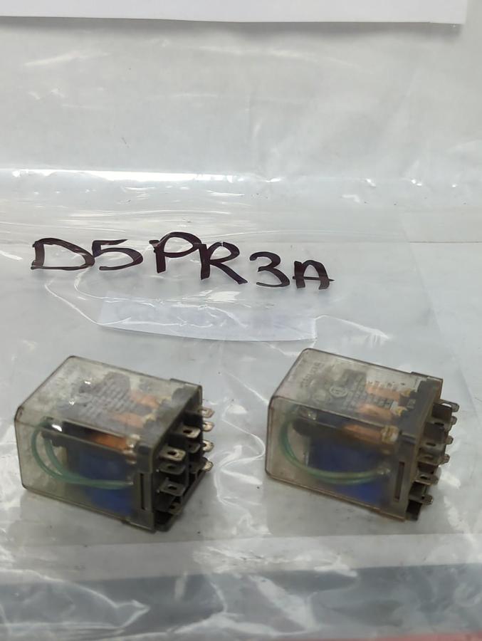 Used UNBRANDED,D5PR3A,RELAY 10 AMP LOT OF 2 PRE-OWNED