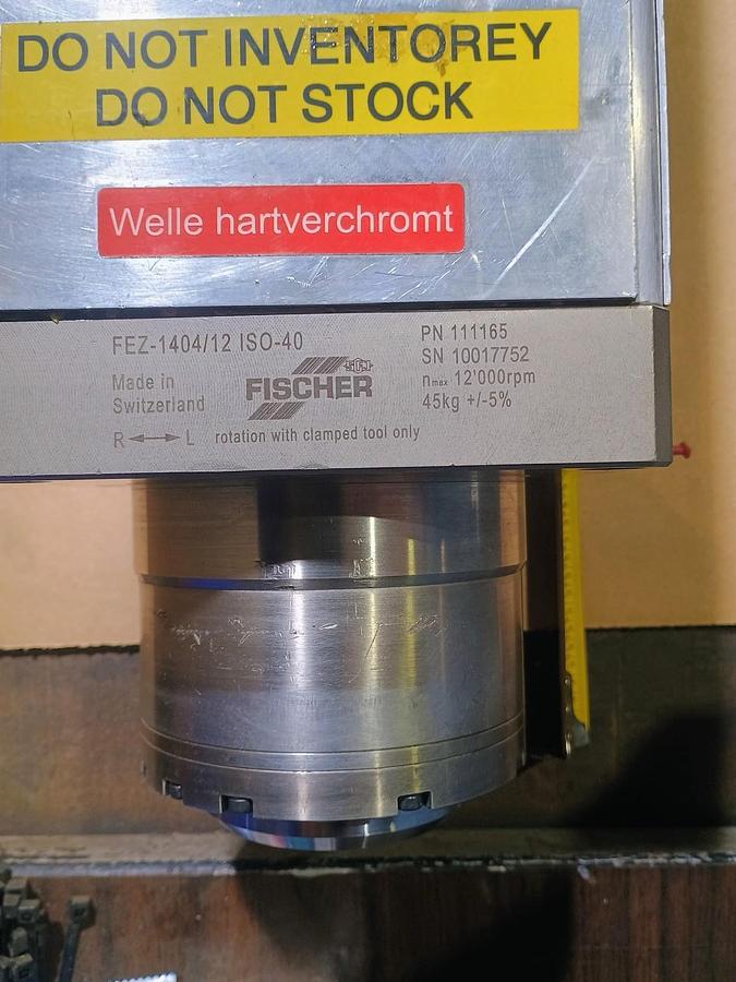 Used FISCHER,111165,FEZ-1404/12 ISO-40 SERVO MOTOR