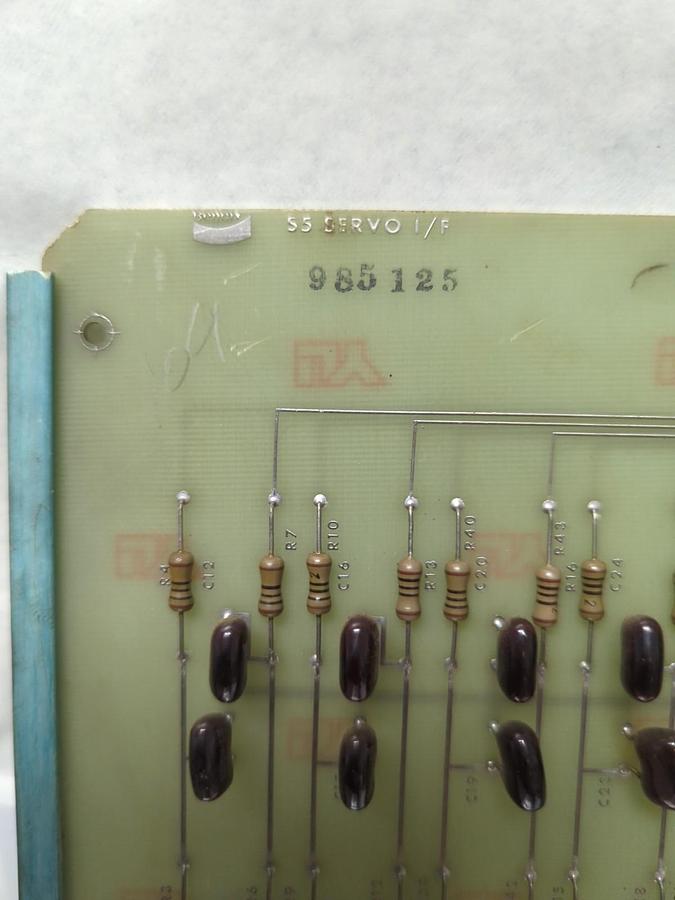 Used BENDIX,985125,S5 SERVO I/F CIRCUIT BOARD PRE-OWNED