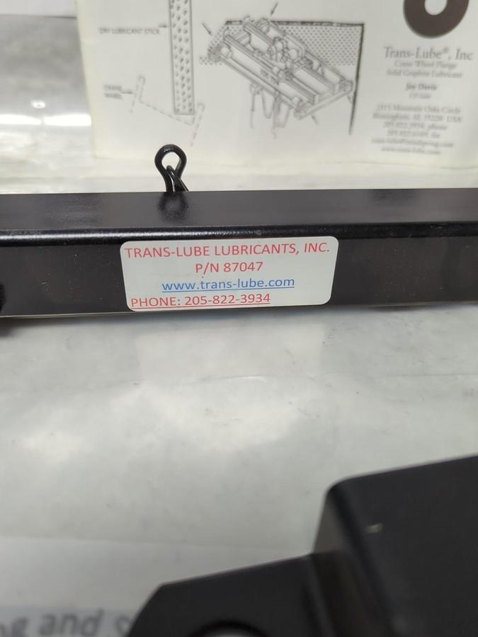 TRANS-LUBE,87047,SOLID LUBRICANT SYSTEM FOR CRANE WHEEL FLANGES NOS