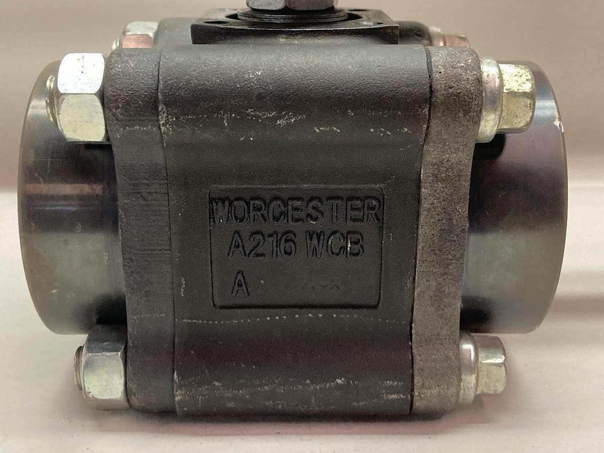 Used Flowserve Worcester Controls,24446TSE V77R R2,Ball Valve 2-1/2 Inch Bore