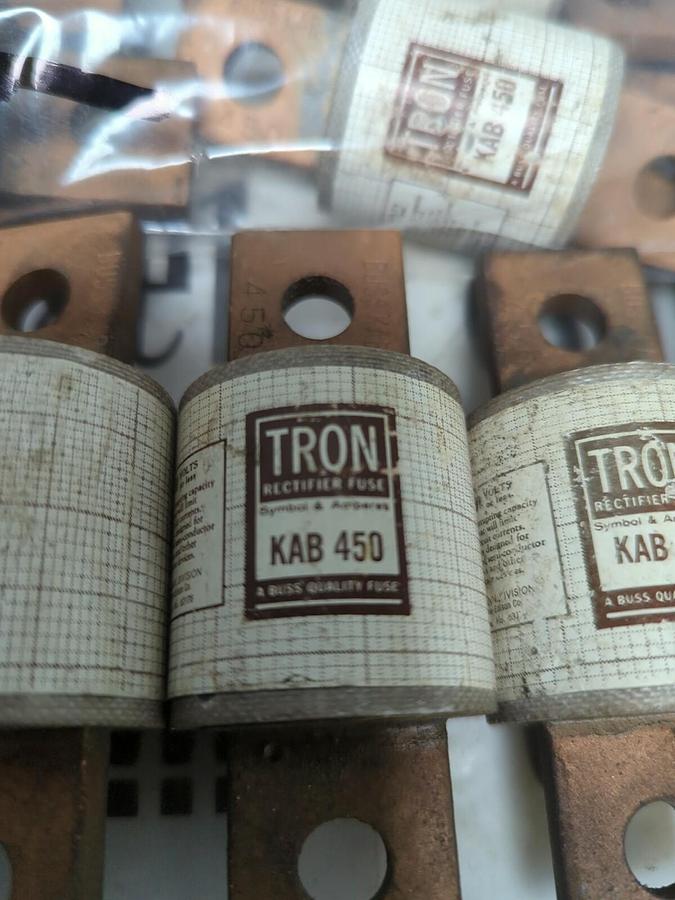 COOPER BUSSMANN,KAB450,RECTIFIER FUSE LOT OF 21 NOS