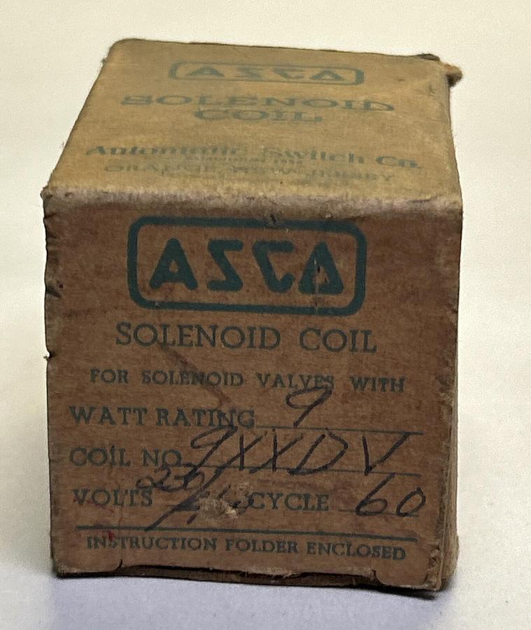 ASCO,9XXDV,SOLENOID COIL NOS