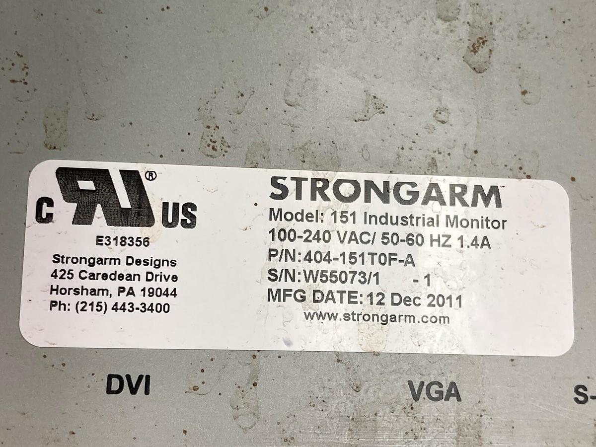 Strongarm 151,404-151T0F-A,Industrial Monitor