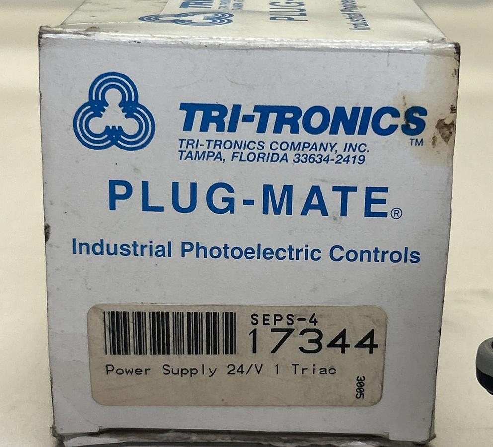 TRI-TRONICS,SEPS-4,POWER SUPPLY 24V NOS