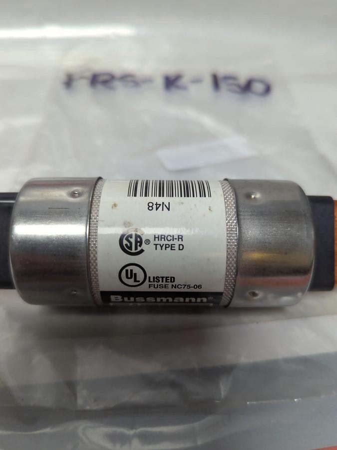 Used COOPER BUSSMANN,FRS-R-150,FUSETRON 150 AMP FUSE PRE-OWNED