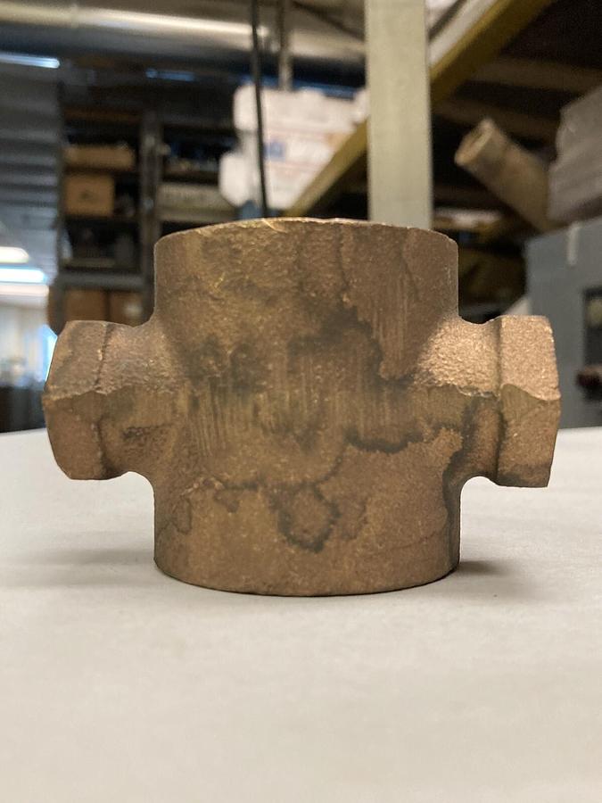 Used W.E. Anderson,NA,Single Window 3/8 INCH Propellor Sight Flow Indicator