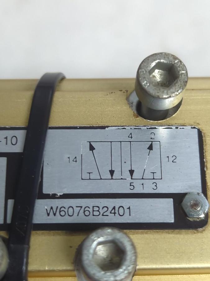 Used ROSS,W6076B2401,SOLENOID VALVE BAR 2-10 PRE-OWNED