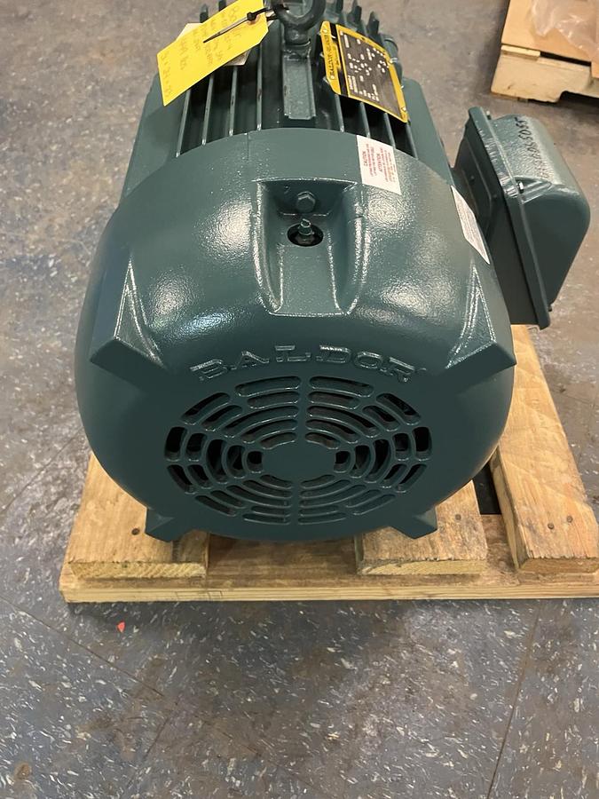 BALDOR,ECP4100T-4,SUPER E SEVERE DUTY XEX MOTOR 15HP 1180RPM 460V 3PH 284T