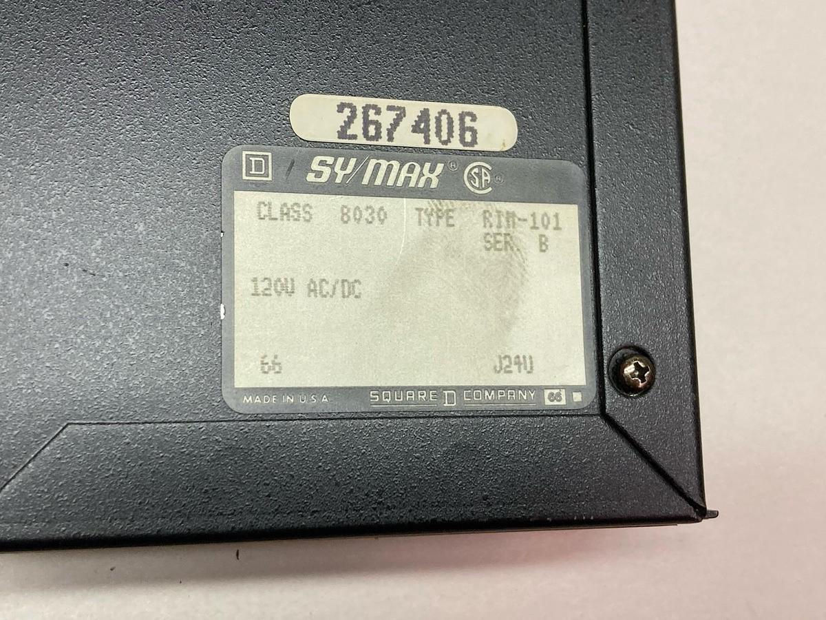 Used Square D Symax,8030RIM-101,Input Module Ser B