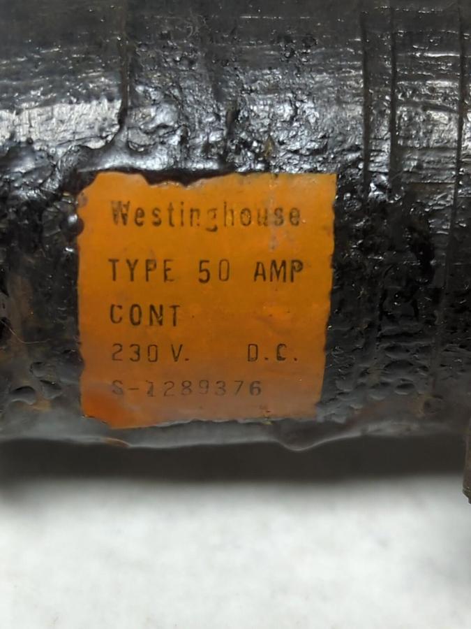 WESTINGHOUSE,S-1289376,COIL 50 AMP 230V. DC NOS