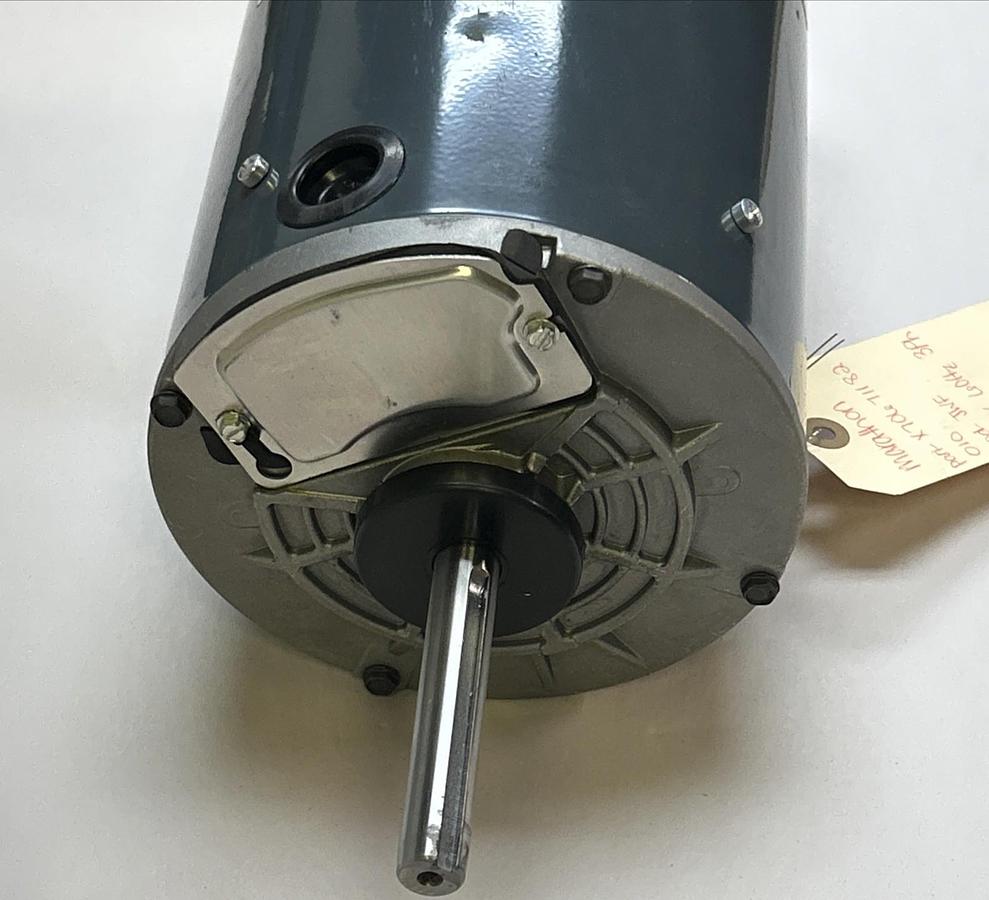 Used MARTATHON,X70671182010,CONDENSER FAN MOTOR 1HP 850RPM 200-230/460V 56-90 FRAME