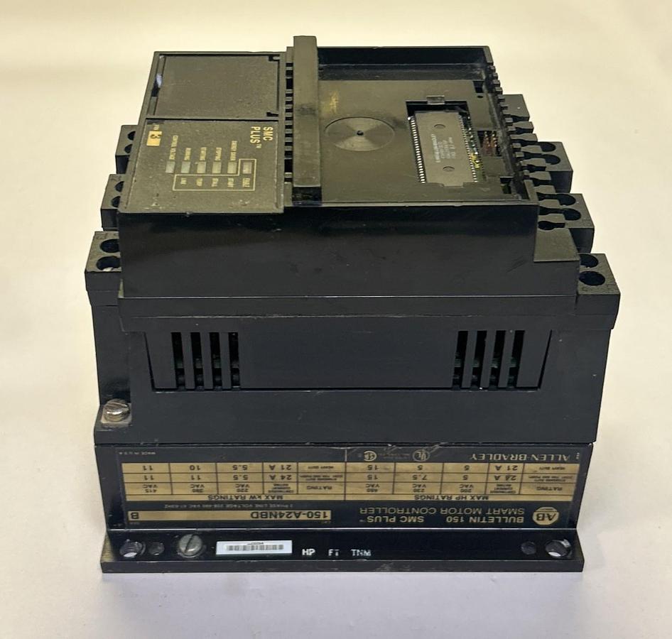 Used ALLEN BRADLEY,150-A24NBD,SMART MOTOR CONTROLLER