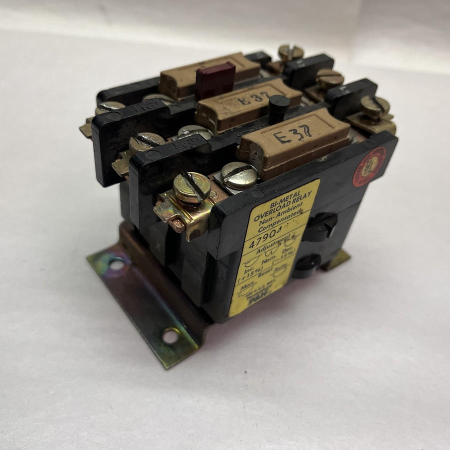 Used P&H,479Q40D1,BIMETAL OVERLOAD RELAY