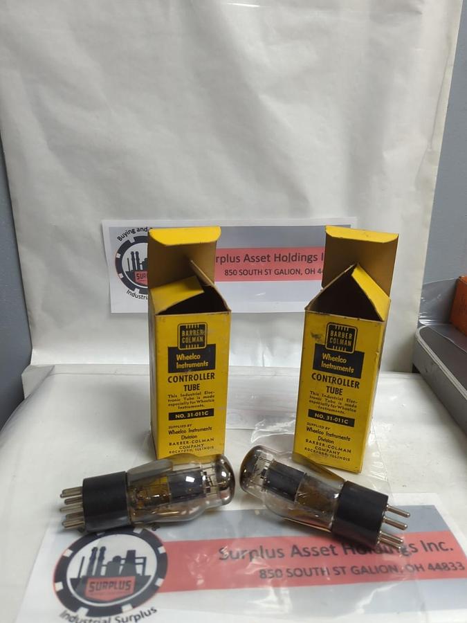 BARBER COLMAN,31-011C,CONTROLLER TUBE 5608A WHEELCO INTSTRUMENTS LOT OF 2 NOS