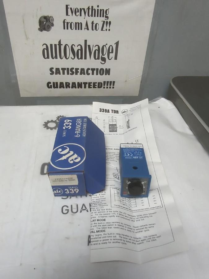 ATC,339A35902X SERIES: 339, 6-RANGER TIMING RELAY 120V 50/60 HZ NOS