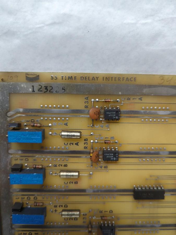 Used BENDIX,372789C,S5 TIME DELAY INTERFACE CIRCUIT BOARD PRE-OWNED