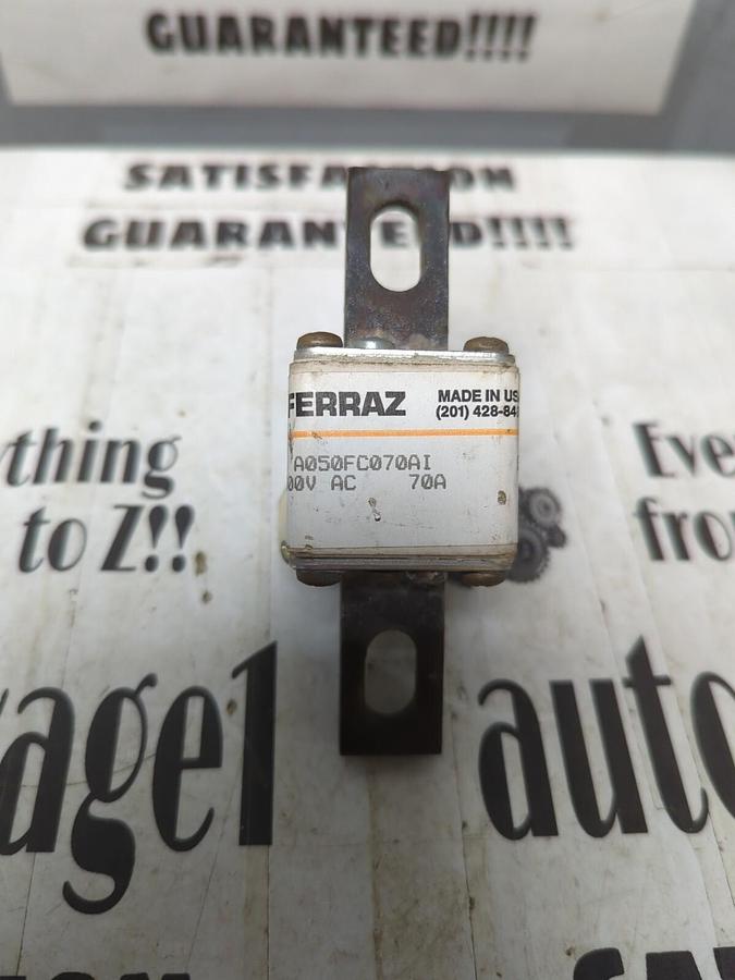 FERRAZ SHAWMUT,A050FC070AI,FUSE 500VAC/70AMP NOS