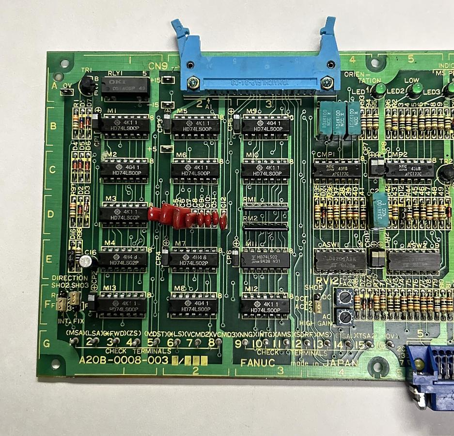 Used FANUC,A20B-0008-003,SPINDLE ORIENTATION PCB