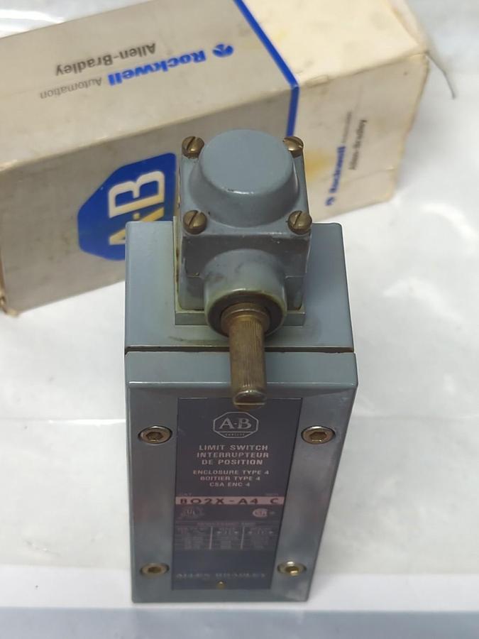 Used ALLEN BRADLEY,802X-A4,LIMIT SWITCH SERIES C PRE-OWNED