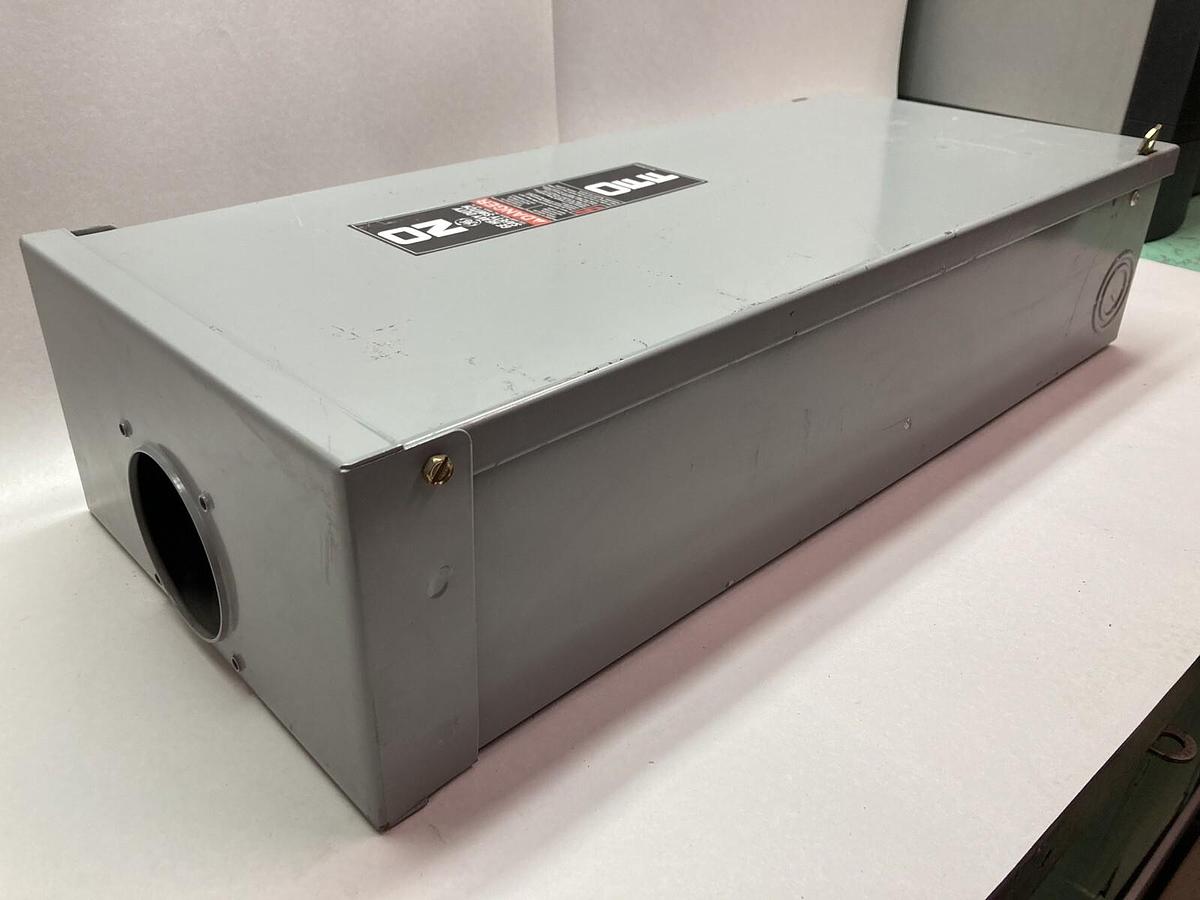 Used General Electric,TH3363R,Fusible Heavy Duty Disconnect Switch 100A 600V