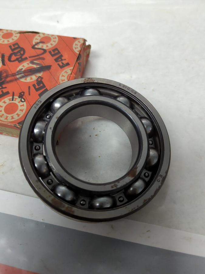 FAG,6210 C3,DEEP GROOVE BALL BEARING NOS