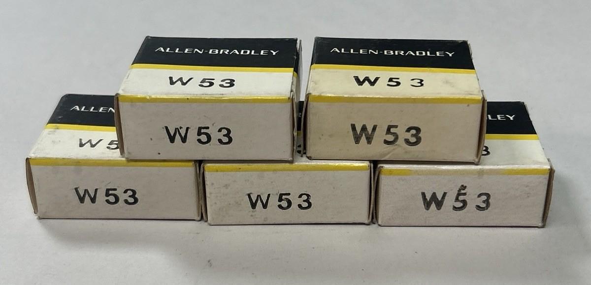 ALLEN BRADLEY,W53,THERMAL OVERLOAD HEATER ELEMENT LOT OF 5 NOS
