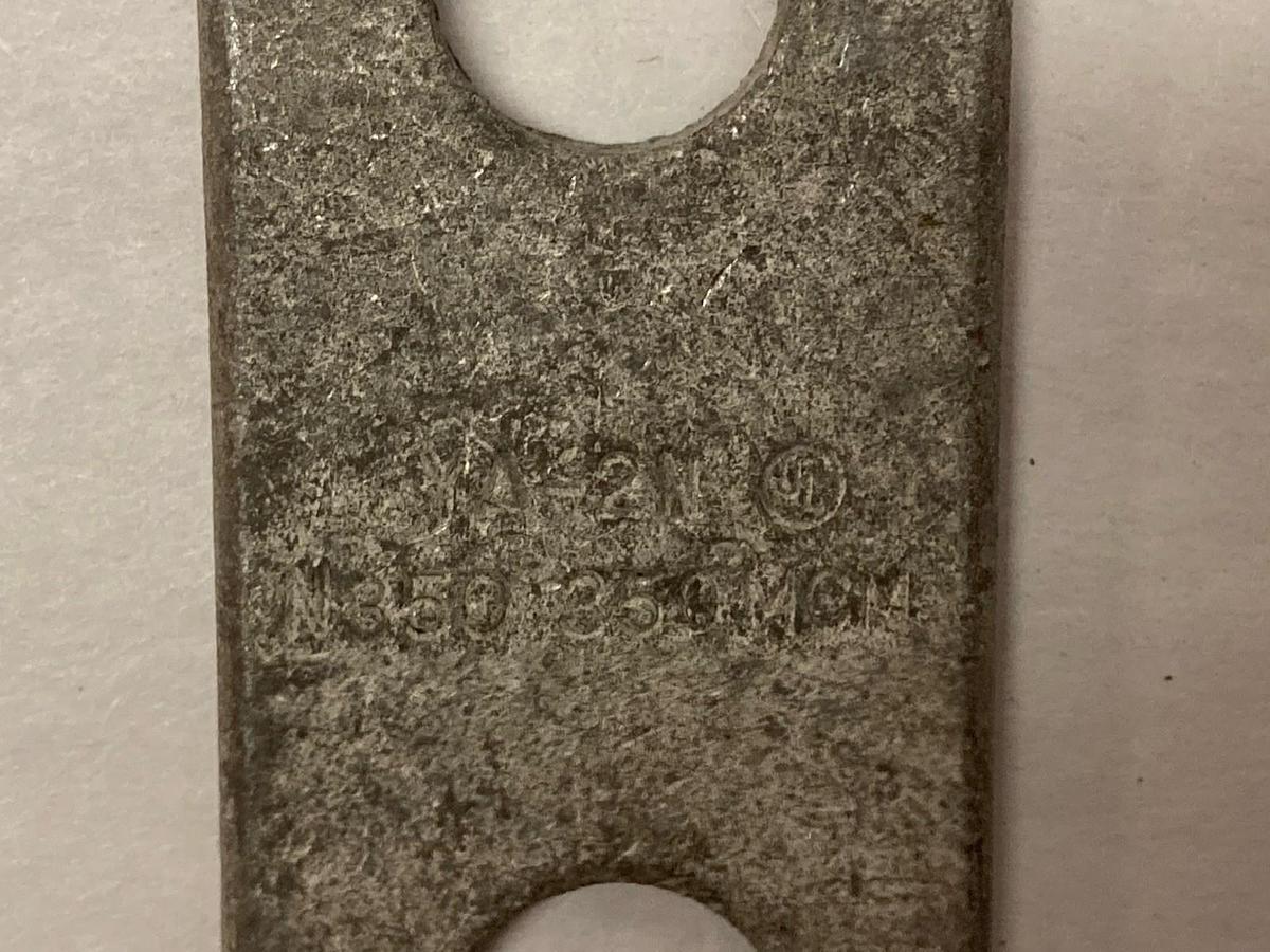 Used Brundy,YA-2N,Copper 2-Hole Long Compression