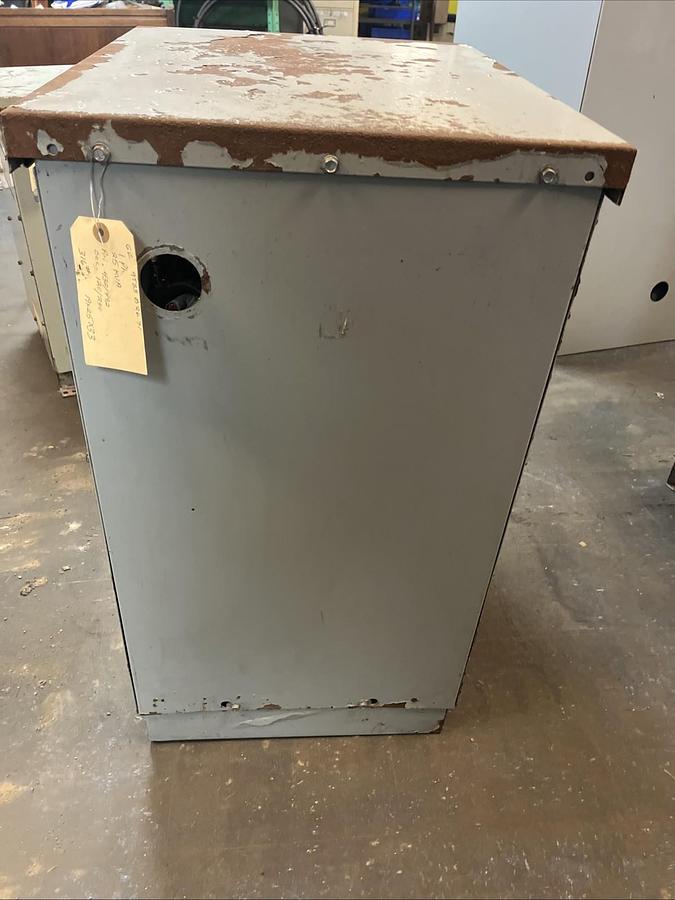 Used GE,9T8382671,TRANSFORMER 25KVA HV 480 LV 240/120V 1PH
