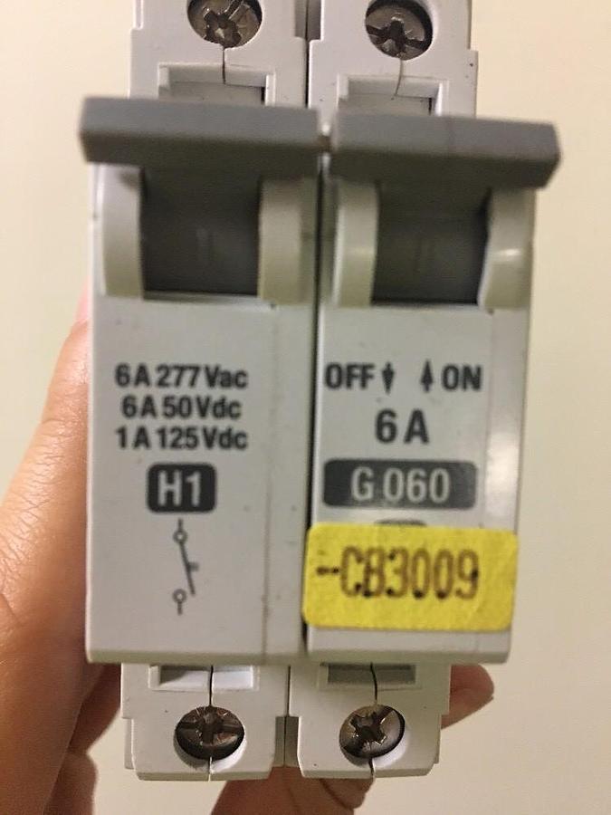 Allen Bradley,1492-ACB / 1492-CB1,Circuit Breaker Series B 6A G060 H1  Lot Of 3
