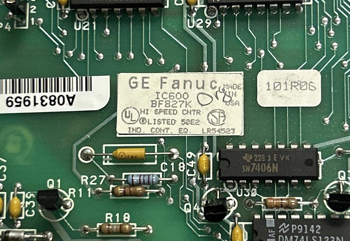 Used GE FANUC,IC600BF827K,HIGH SPEED COUNTER MODULE PC BOARD REFURBISHED