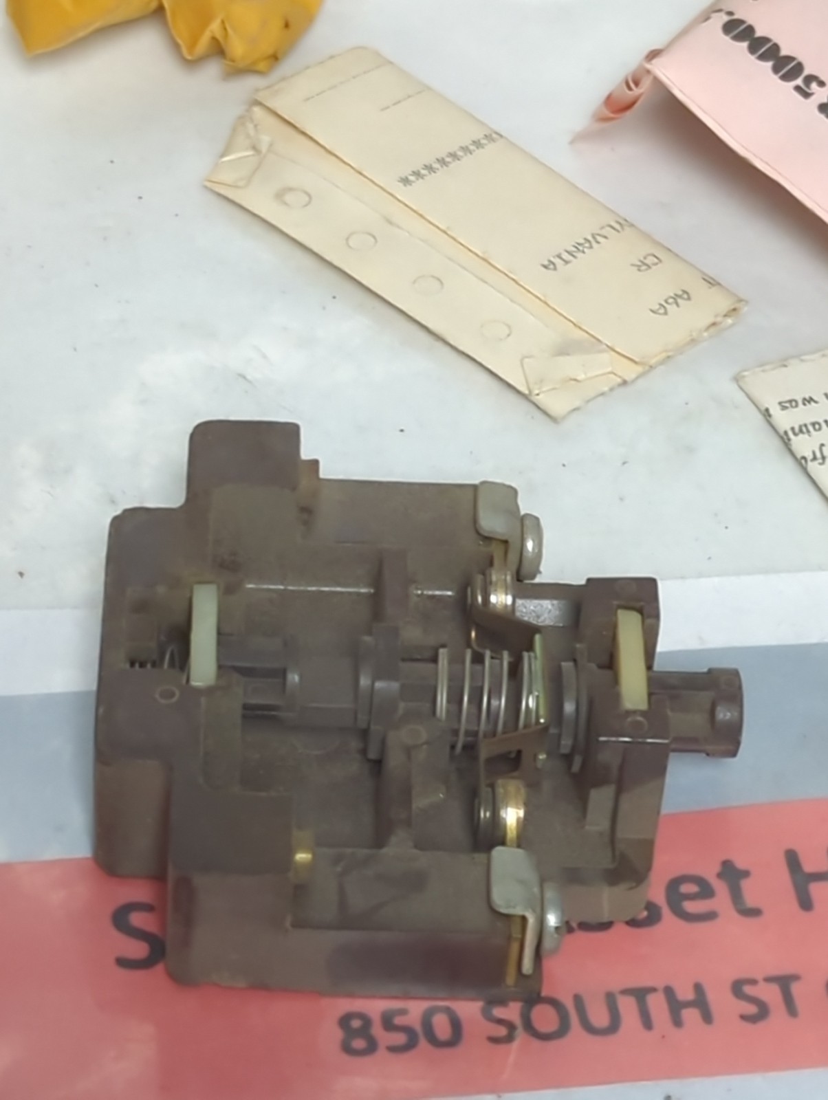 CLARK/SYLVANIA,KKD-8,CONTACT BLOCK NOS
