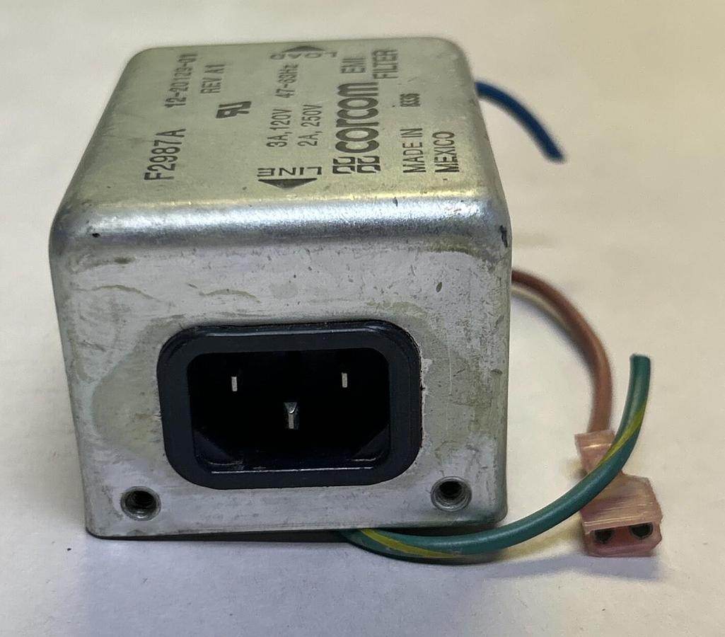 Used CORCOM,F2987A,EMI FILTER