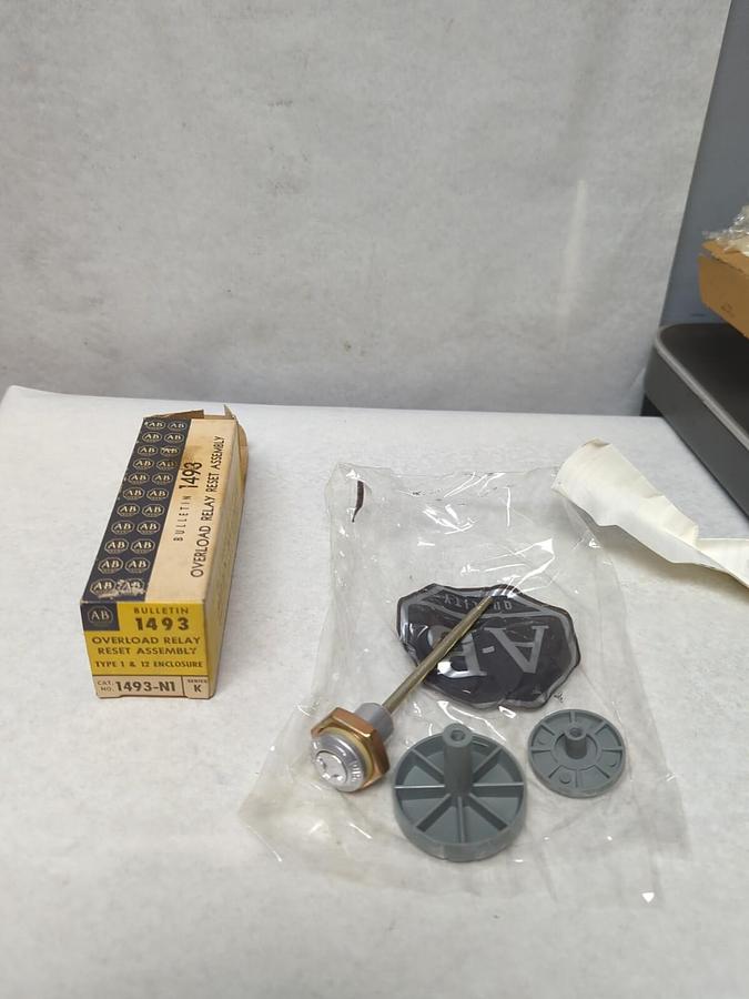 ALLEN-BRADLEY,1493-N1,SERIES K OVERLOAD RELAY TYPE 1 & 12 NOS