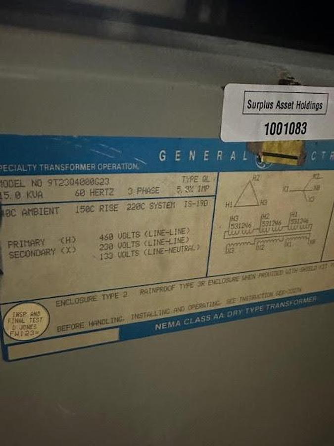 Used GE 15