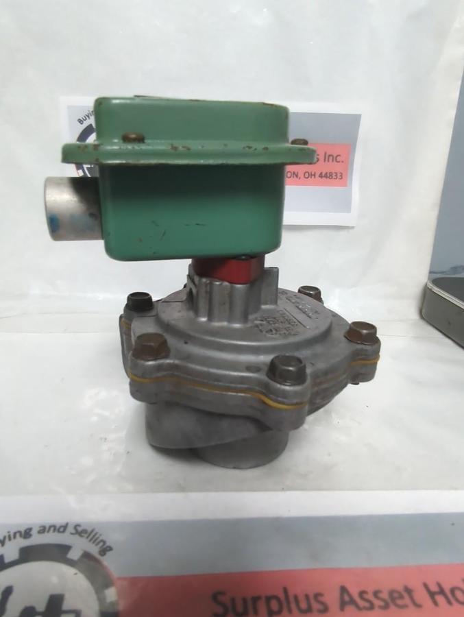 Used ASCO,WPS8353C39,DIAPHRAGM VALVE ASSEMBLY 1-1/2 INCH 6.5 WATT PRE-OWNED