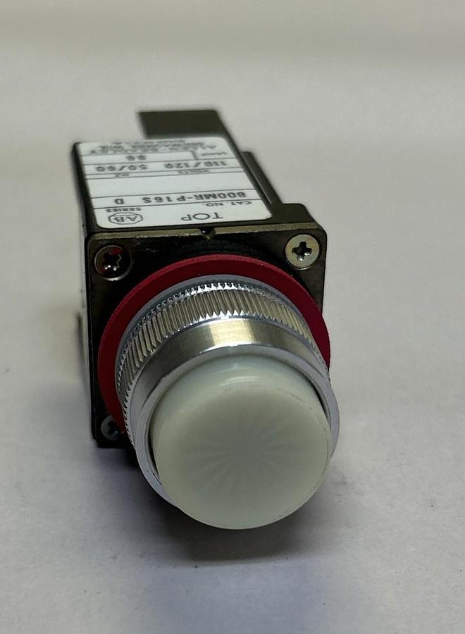 ALLEN BRADLEY,800MR-P16WS,WHITE LENS PILOT LIGHT NOS