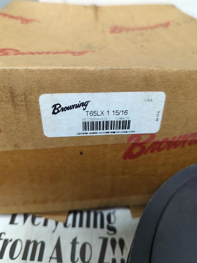 BROWNING,T65LX 1 15/16,TORQUE LIMITER 6-1/2 INCH OD NOS