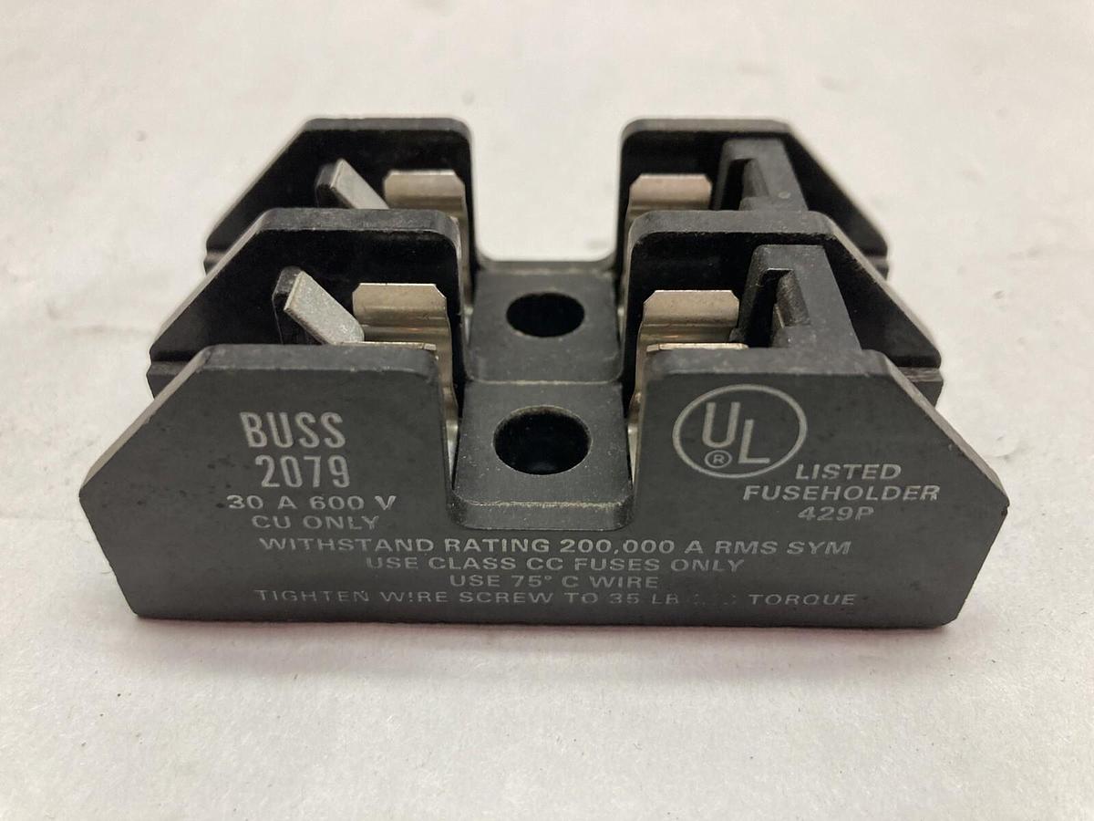 Used Bussmann,2079,Fuse Holder 30 Amp 600V