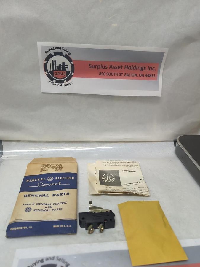 GENERAL ELECTRIC,CR105X100P,AUXILIARY CONTACT KIT 10 AMP NOS