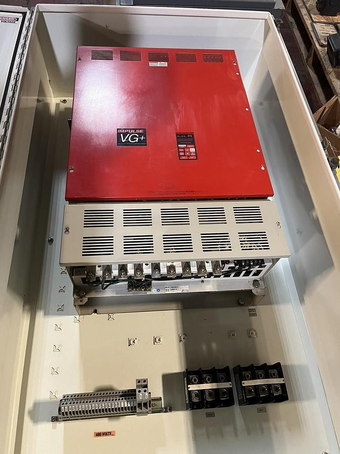 MAGNETEK IMPULSE,460AFD150-VG+,VFD,VARIABLE FREQUENCY DRIVE 460V 224A 150 HP