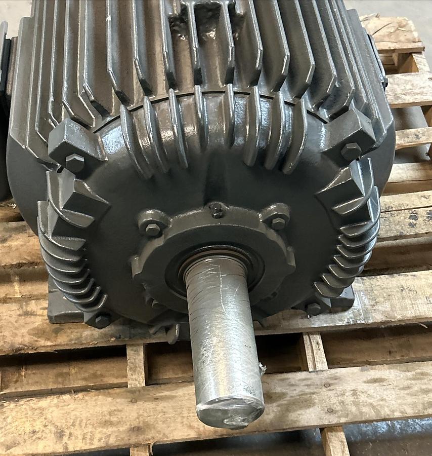 Used TOSHIBA,B1004FLF3USH03,INDUCTION MOTOR 100HP 230/460V 1775RPM 405T FRAME