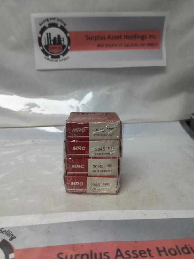 MRC,204S,BALL BEARING LOT OF 4 NOS