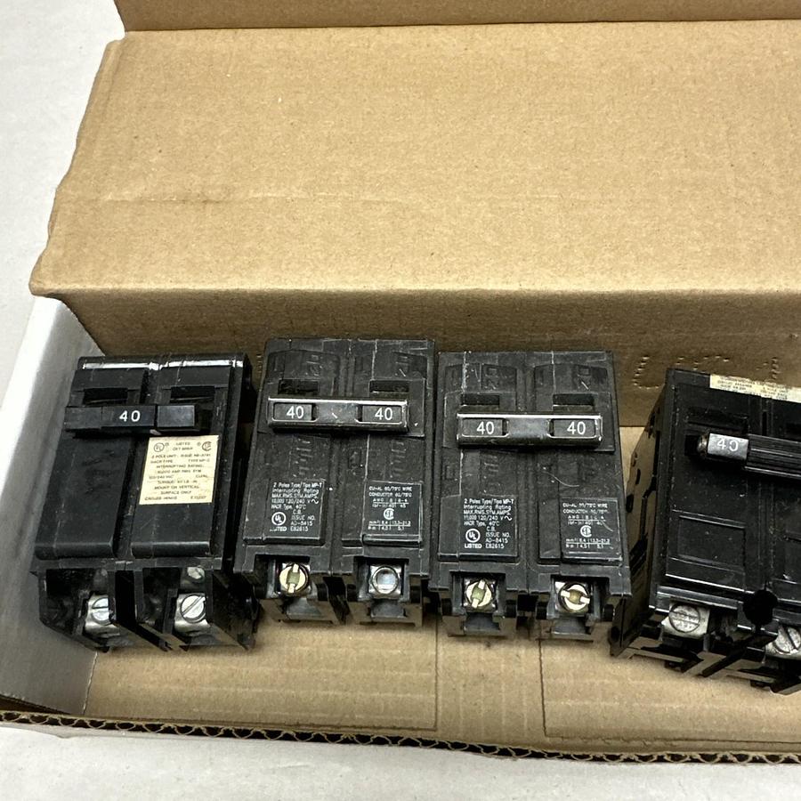 Used Murray,MP240,40 Amp 2 Pole Circuit Breaker  LOT of 4