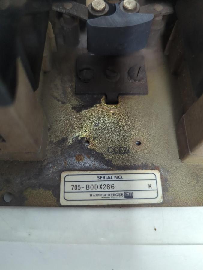 Used P&H HARNISCHFEGER,705-BODX286,SERIES K REVERSING MOTOR STARTER SIZE 1-2